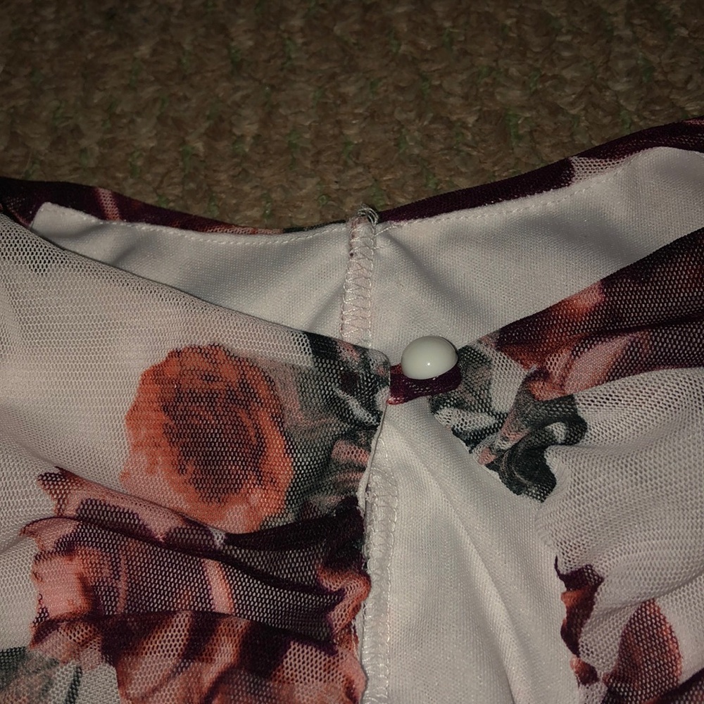Rouched tank top, size small! Only worn once! - Picture 5 of 5
